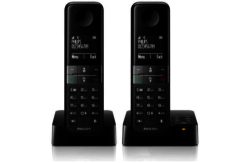 Philips - D4552B 05 Twin - Cordless Telephone